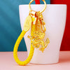 Yellow-Braided-Loop Small-Dragon