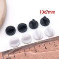 Black Butterfly Glossy Charms with 2 Listed Options view 3