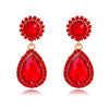 Red Teardrop Crystal