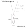 Steel Infinity Necklace