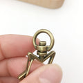 Metal Outline Swivel Clasps in 9 Shapes and 5 Color Finishes view 3