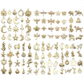 Gold-Tone Seashell Metal Charms with 15 Listed Options view 5
