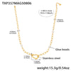 Gold Heart Necklace