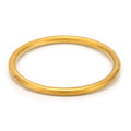 Minimal Round Stainless Steel Bangle Bracelet Gold Rose Gold Silver view 5