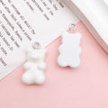 White Bear Glossy Charms with 11 Listed Options for DIY Jewelry Making view 7