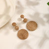 Brown Raffia Rounds