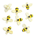 Bee and Honeycomb Enamel Charm Collection for Jewelry Making view 8