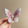 Pink White Butterfly
