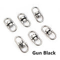 Small Oval Swivel Connector Clasps in Seven Metal Finishes view 6