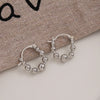 Silver Hoops