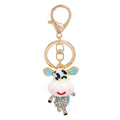 Jeweled Cow and Auspicious Charm Keychains in Forty Pictured Designs view 5