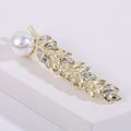 Crystal Wheat Brooch With Decorative Crystal And Enamel Details view 4