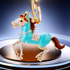 Blue-Galloping-Horse