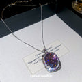 Purple Crystal Halo Jewelry Separates Decorative Jewelry view 4