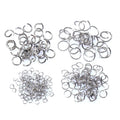 Stainless Steel Open Jump Rings in Thirty Two Size and Color Options view 5