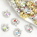 Tiny Elephant Enamel Charms in Ten Bright Colorways view 1