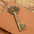 71x32mm Gear Key Alloy Charm Pendant