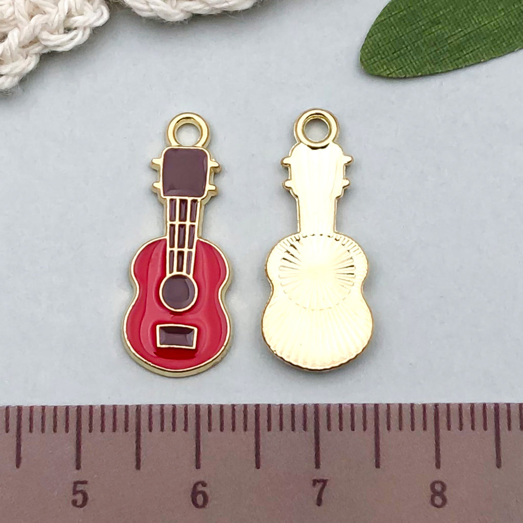 Enamel Zinc Alloy Chili Pepper Cactus Mexican Theme Charm Pendant for DIY Jewelry