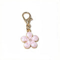 Colorful Enamel Flower Charms with Lobster Clasps in 13 Colors view 10
