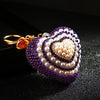 Deep-Purple Pearl-Heart