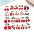 Red Cherry Metal Charms with 30 Listed Options for DIY Jewelry Making view 4