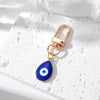 Gold Navy Teardrop