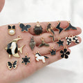 Black Seashell Metal Charms with 31 Listed Options view 3