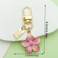 Rose, Sunflower and Daisy Charm Keychains in 42 Pictured Variations for Bags and Keys view 10