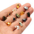 Fold Over Cord End Crimp Findings in Twenty-One Options view 5