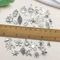 Metallic Moon and Sun Metal Charms with 31 Listed Options view 2