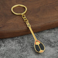 Xinjiang Dombra Souvenir Alloy Keychain Travel Gift Key Ring