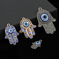 Evil Eye Hamsa Hand of Fatima Charm Pendant Five Styles view 1