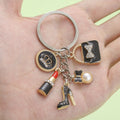 Fashion Accessory Charm Keychains in 12 Pictured Variations for Bags and Keys view 2