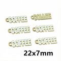 Enamel Coffee Theme Charms in Seventeen Colorful Designs view 8