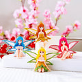 Crystal Flower Fairy Doll Keychains in Two Designs and Nine Options view 10
