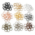 Closed Round Jewelry Connector Rings in Assorted Sizes and Finishes view 1