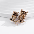 Owl Two Designs Metal Brooch Pin for Jackets and Lapels view 4