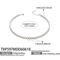 Double Row Pearl Necklace and Bracelet Collection Set view 7