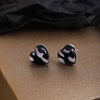 Black Print Hearts