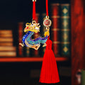 Mixed Jeweled Dragon Tassel Ornaments in Forty Four Pictured Designs view 6