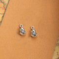 Lucky Gourd Charm Metal Jewelry Making Component In 3 Finishes view 3
