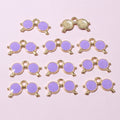 Round Sunglasses Enamel Alloy Charms in Seven Colors view 9