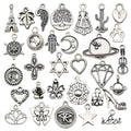 Antique Silver Butterfly Metal Charms with 32 Listed Options view 5
