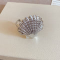 Shell and Starfish Pearl Open Cuff Bracelets Arm Bands view 7
