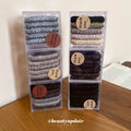 Fabric Elastic Hair Tie Five Piece Boxed Set 4 Packs view 2
