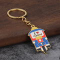 I Love Thailand Tuk-Tuk Metal Keychain in Five Color Styles view 7