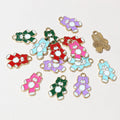 Colorful Teddy Bear Charms In 1 Style For Jewelry Making view 4