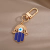 Gold Hamsa Keychain