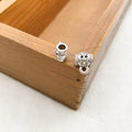Large-Hole Antique Silver Connector Clasp Jewelry Findings with 11 Listed Options view 9