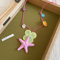 Colorful Beach Charm Necklaces in Three Playful Designs view 8